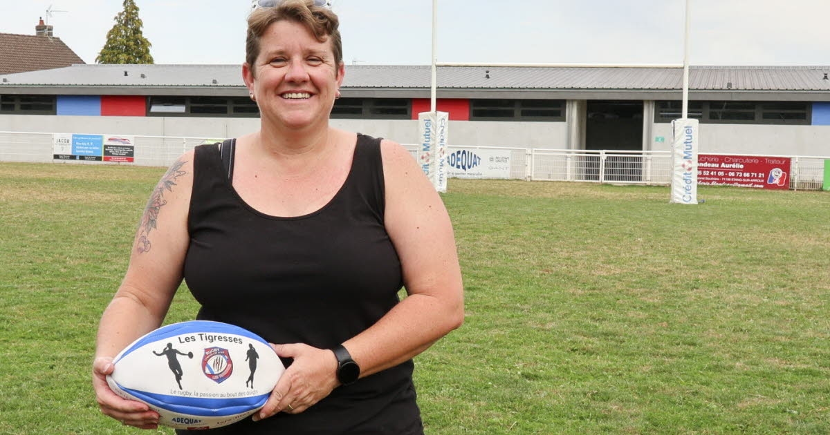 El Creusot. Jessica Vaison-Laureau, 32 años de rugby y aún apasionada