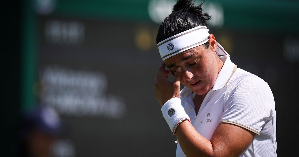 Wimbledon finalist to take break from tennis after retiring in tears on court