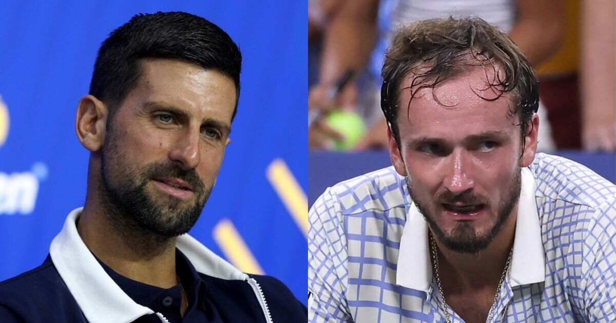 US Open LIVE: Novak Djokovic mostra il suo orribile infortunio mentre Medvedev viene aggredito dal rivale
