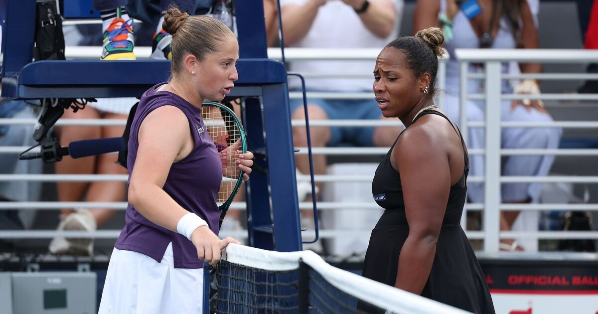Emotional US Open ace reacts after rival says she has 'no class and education' in ugly row