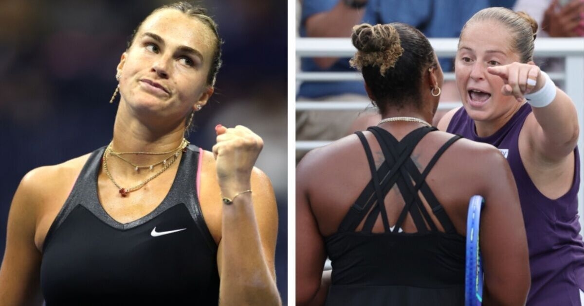 US Open LIVE: Fierce row explodes on court as Sabalenka says rival 'can lose control'