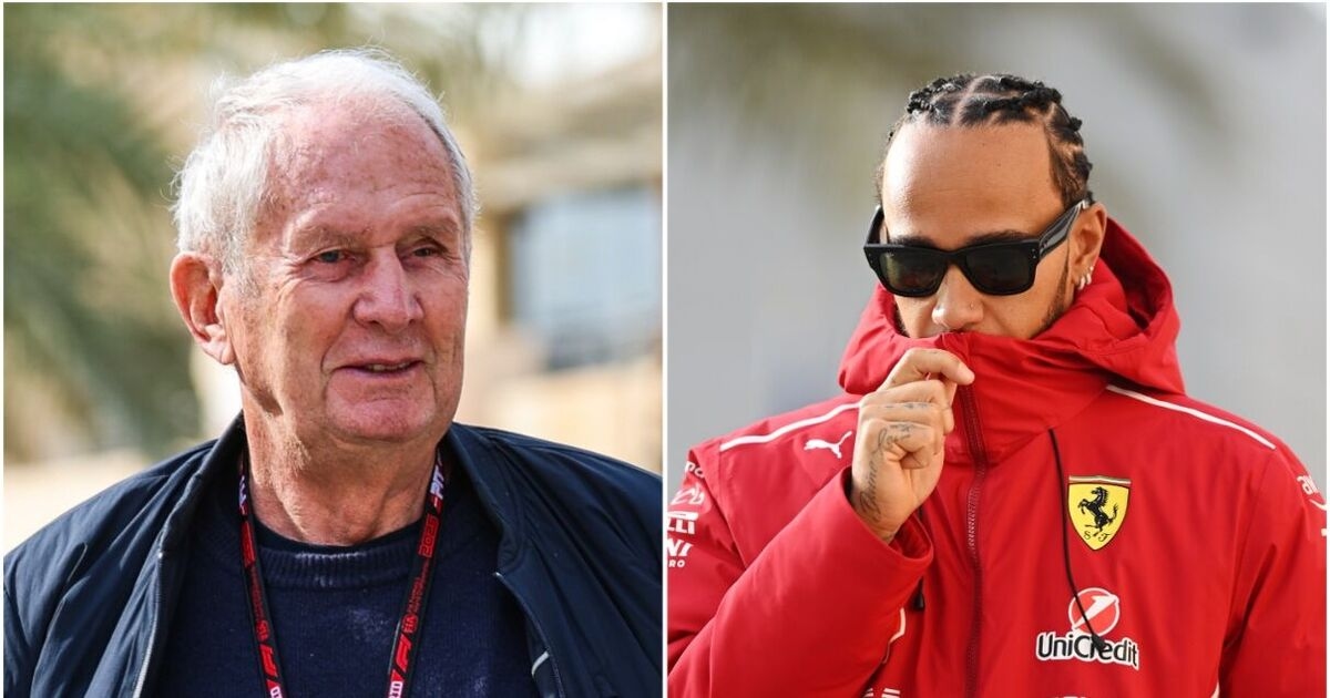 El jefe de Red Bull, Helmut Marko, arremete contra Ferrari tras la primera salida de Lewis Hamilton