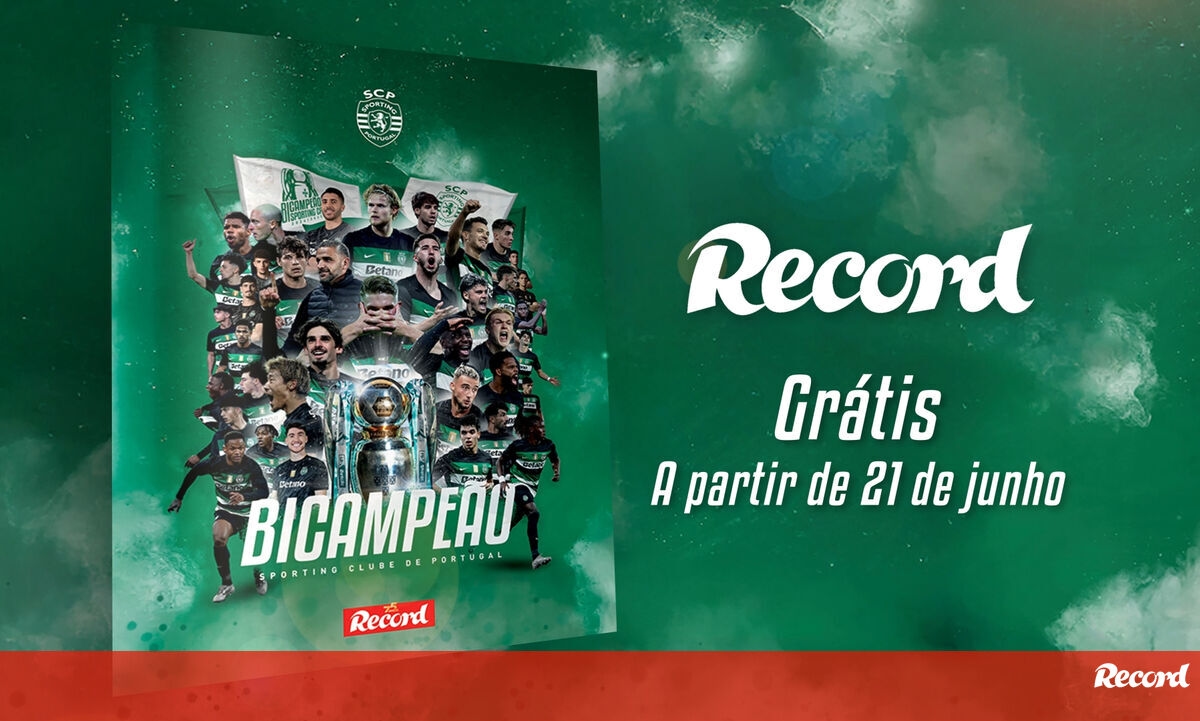 <![CDATA[ Álbum Sporting campeão: não perca grátis com o Record a partir de sábado ]]>