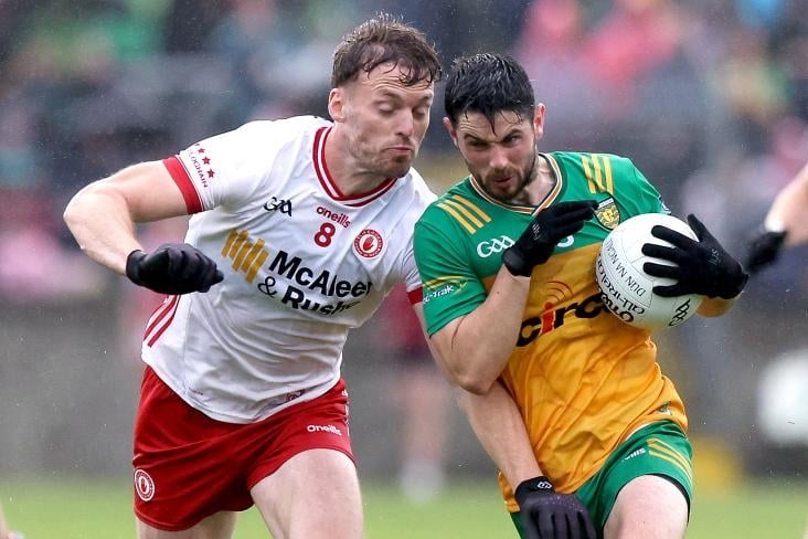 Harte siegt, als Tyrone Donegal in Ballybofey eine Niederlage zufügt