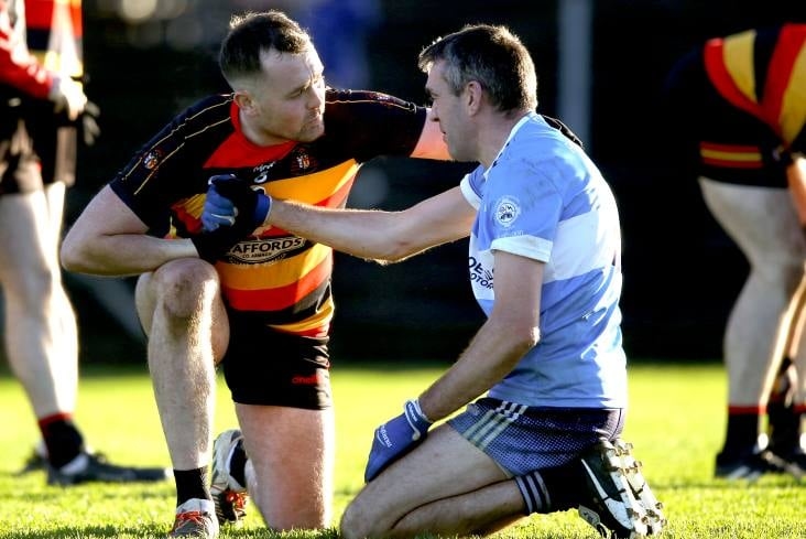 Si chiedono preghiere per il capitano vincitore dell'All-Ireland, infortunatosi durante una partita di club