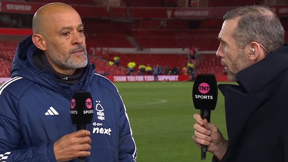 La brutale motivazione del tecnico del Nottingham Forest Nuno Espirito Santo per la modifica tattica contro l'Arsenal lascia Martin Keown sbalordito