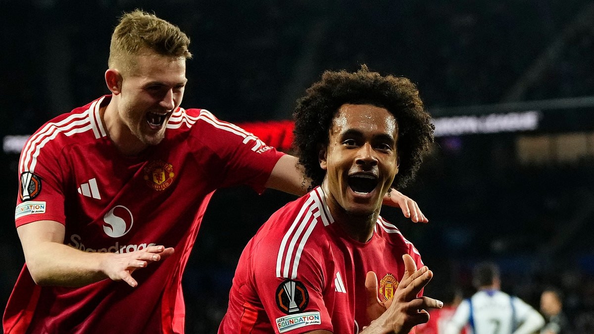 Il Manchester United mantiene viva la sua stagione disperata, ma non è stata bella in una notte difficile, scrive CHRIS WHEELER mentre Bruno Fernandes viene penalizzato per fallo di mano dopo l'apertura di Joshua Zirkzee