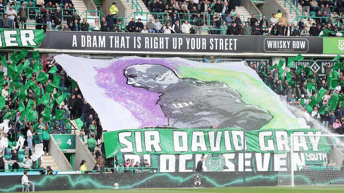 Посвящение Грею от Hibs было проявлением высокого класса в клубе в идеальном унисон