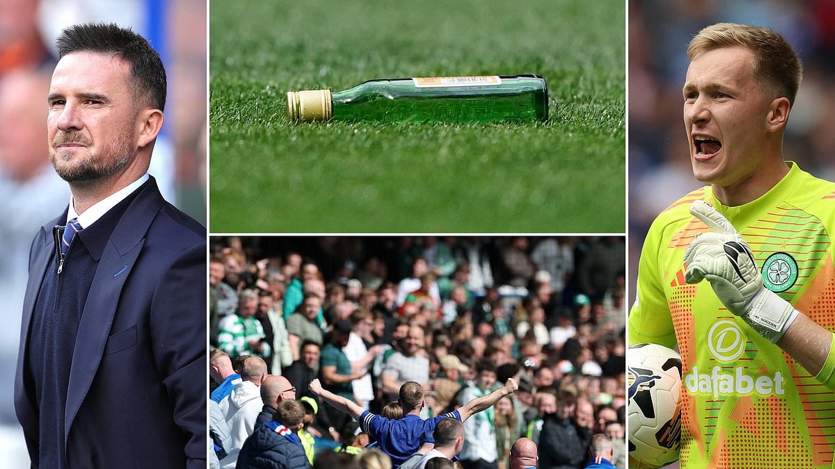 'THIS HAS TO STOP': Celtic keeper Sinisalo urges authorities to take action against Ibrox missile throwers