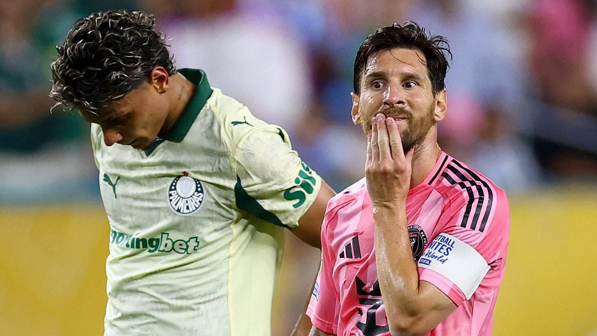 Lionel Messi und Inter Miami erreichen trotz der Niederlage gegen Palmeiras die K.o.-Runde der Klub-Weltmeisterschaft