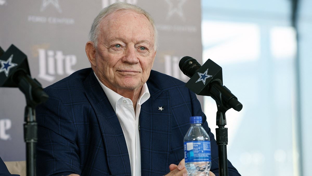 Dallas Cowboys fazem gesto emocionante após enchentes devastadoras no Texas... mas fãs da NFL criticam o proprietário Jerry Jones por sua decisão