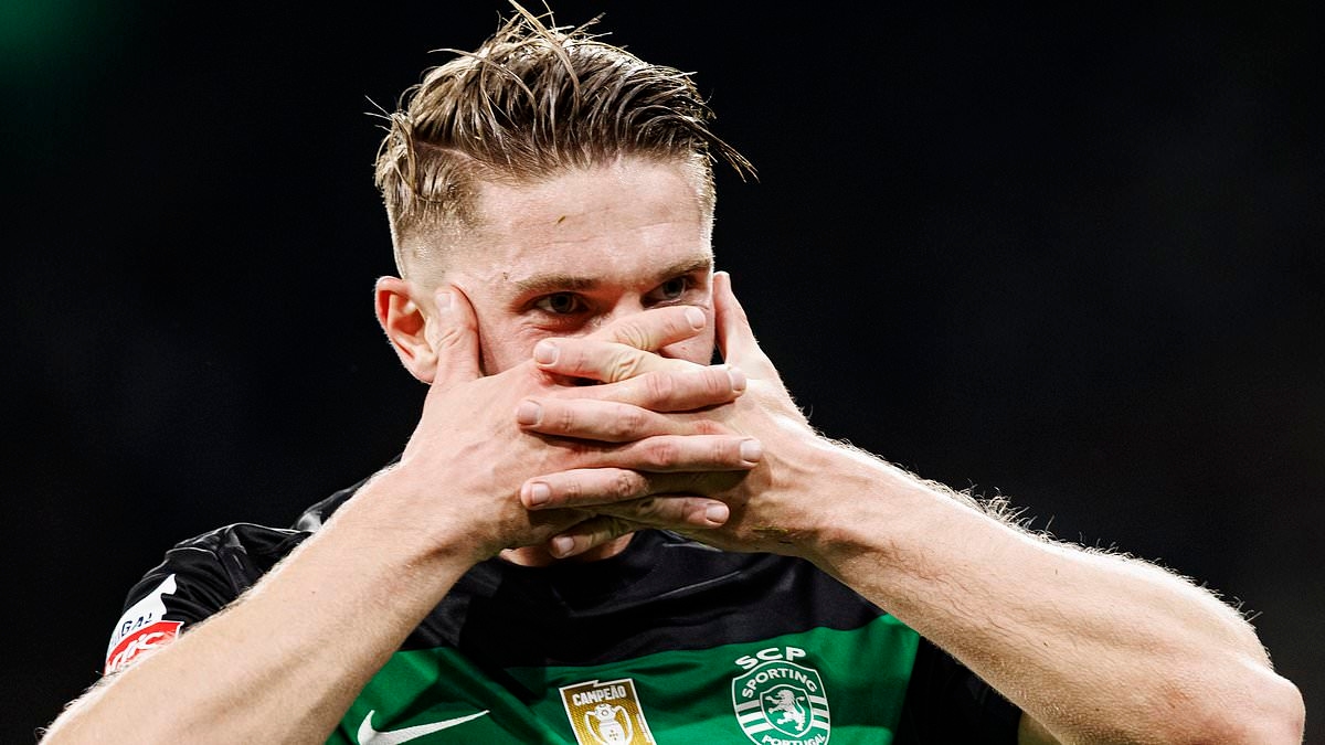 Viktor Gyokeres 'disposto a fazer um grande sacrifício pela transferência para o Arsenal neste verão' - enquanto os Gunners se aproximam do acordo pela estrela do Sporting Lisboa