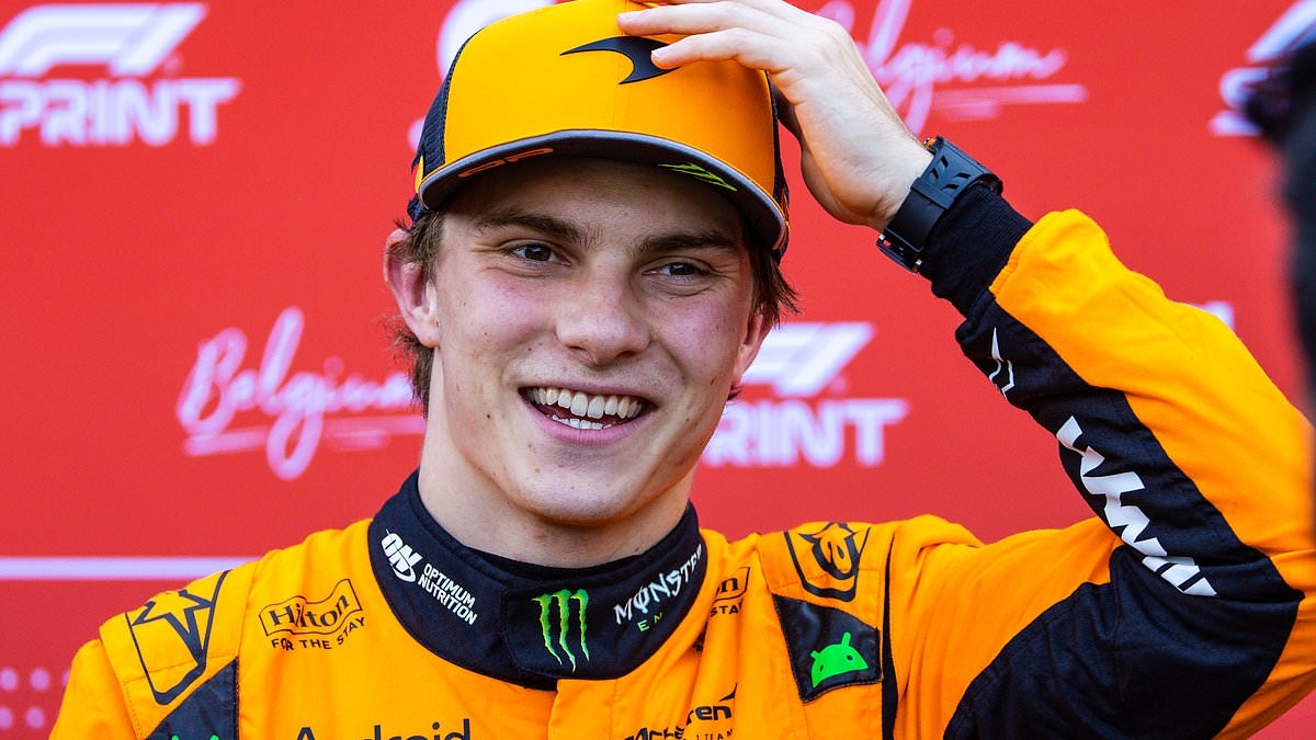 Oscar Piastri conquista la pole position nella gara sprint del Gran Premio del Belgio