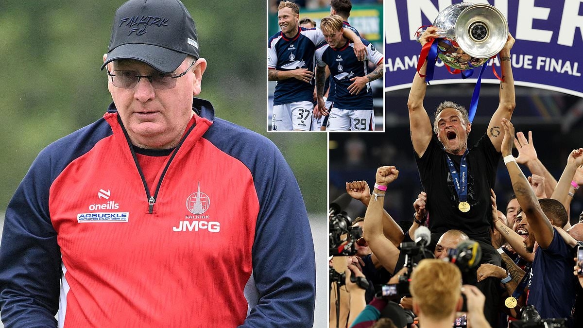 McGlynn möchte dem Erfolgsmodell von PSG nacheifern, während Falkirk nach 15 Jahren Abwesenheit in die oberste Liga zurückkehrt