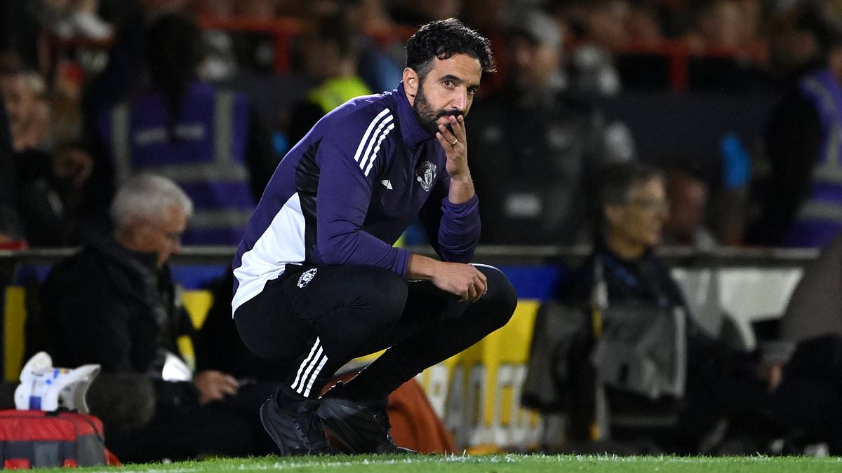 Now Man United's outcasts are wondering if they can outlast 'hiding' Ruben Amorim: CHRIS WHEELER on deeper problems - and the worrying disconnect hint in manager's speech post-Grimsby embarrassment
