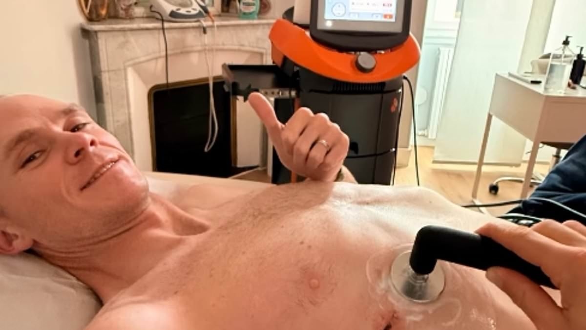 Chris Froome reveals brutal wounds from his life-threatening 30mph horror crash in France