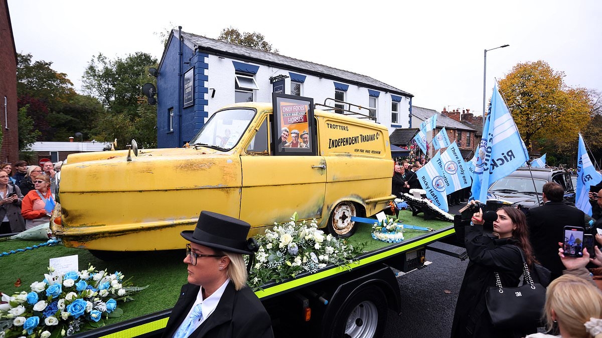 Ricky Hatton funeral latest: Boxing stars arrive at Manchester Cathedral for service as hearse passes packed streets of fans paying respects to legend after tragic death aged 46