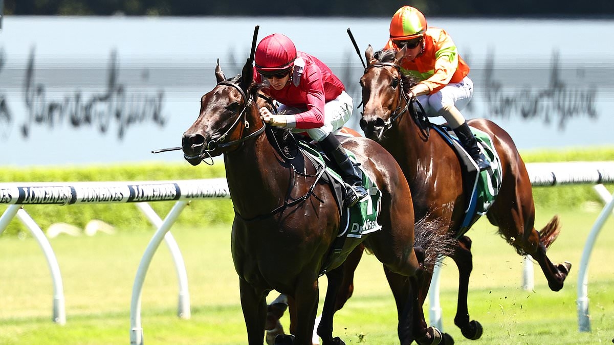 Former Sydney Swans star is slapped with a ban for shocking act after his horse came third at Randwick