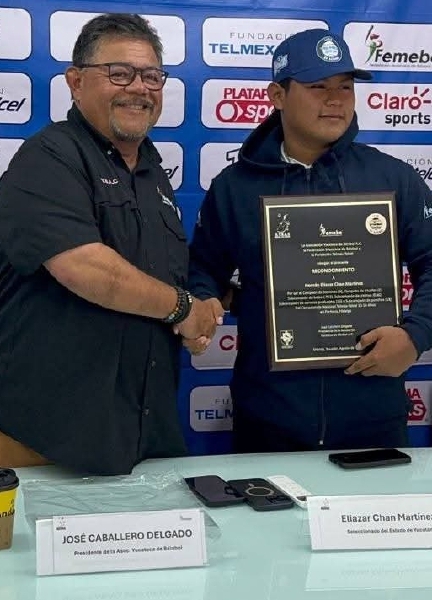 Der Yucatecaner Eliazar Chan, auf dem Vormarsch