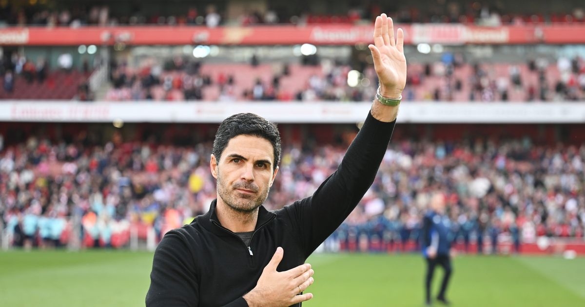 Mikel Arteta fa una nuova promessa all'Arsenal nel discorso in campo ai tifosi dei Gunners