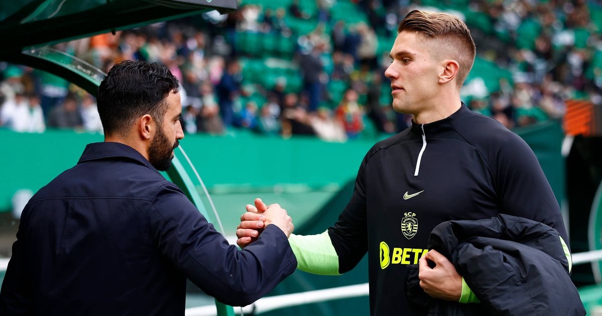 Viktor Gyokeres wygłosił trzyzdaniowe przemówienie po tym, jak Ruben Amorim doprowadził swoich kolegów z drużyny do płaczu