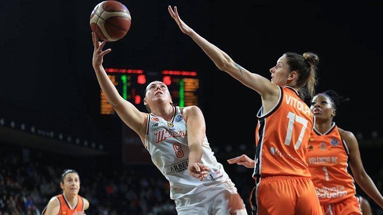 O ÇBK Mersin derrotou o Valencia Basket por uma grande diferença!