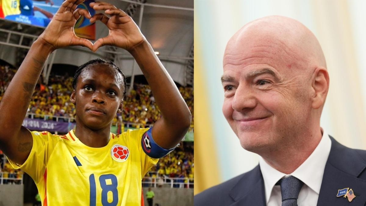 Die kolumbianische Nationalmannschaft strahlt über die radikale Entscheidung der FIFA: Die Frauen-Weltmeisterschaft wird auf 48 Mannschaften erweitert.