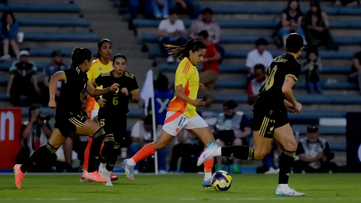 Het Colombiaanse nationale vrouwenvoetbalelftal verliest de tweede oefenwedstrijd tegen Mexico voor de Copa América.