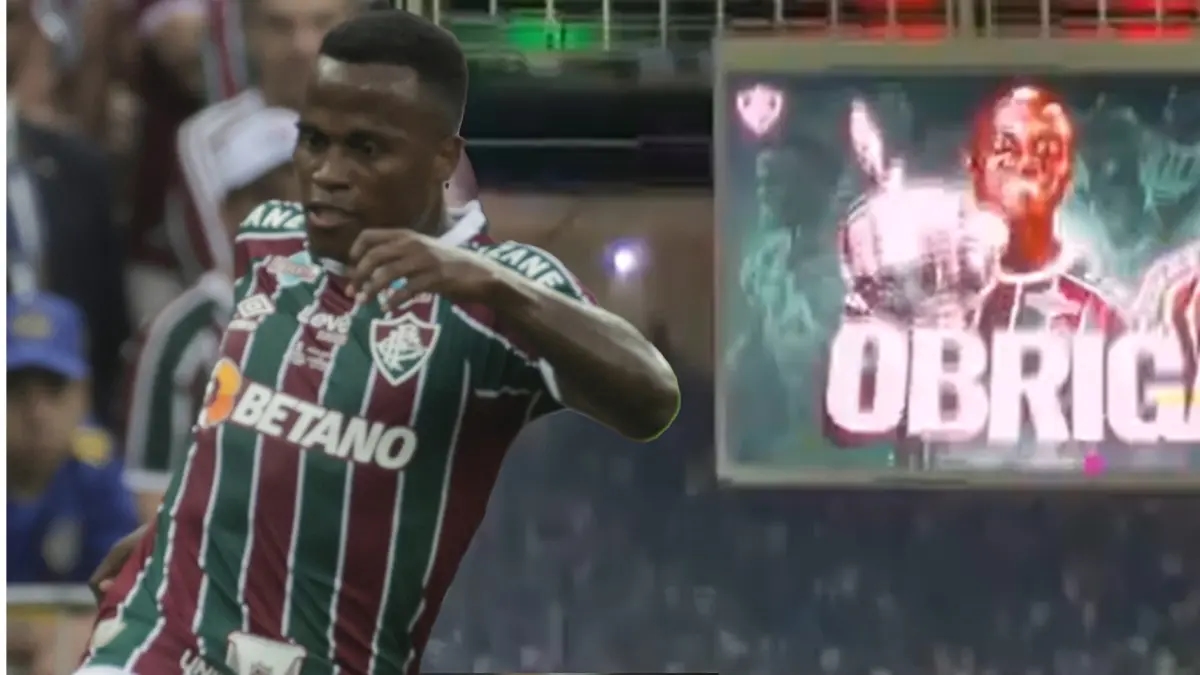 Jhon Arias pożegnał się z kibicami Fluminense przed swoim transferem do Wolverhampton: wideo