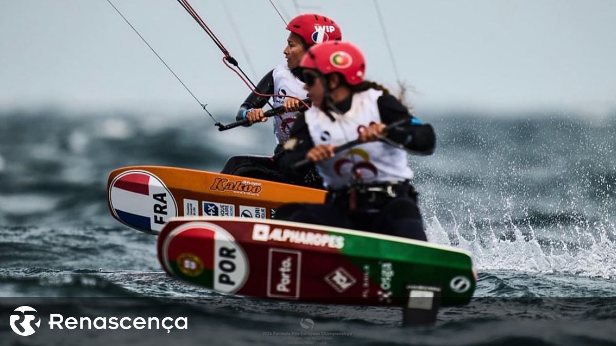 Mafalda Pires de Lima is ninth in the European Sailing Championship