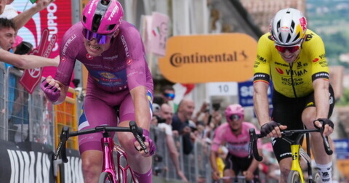 Giro d'Italia, Pedersen'in inancının hızlı yürüyüşü