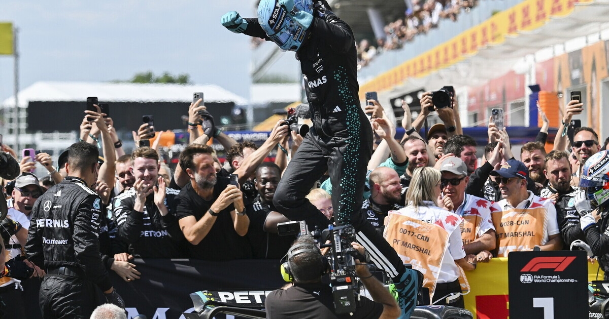 Russell, perfecto en el GP de Canadá, Antonelli en el podio. ¿Y Ferrari? No encontrado.