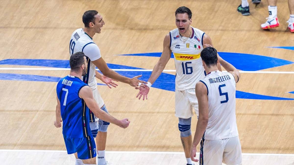 Italy vs. Belgium. Volleyball live. Live coverage and online results of the 2025 Men's Volleyball World Championships.