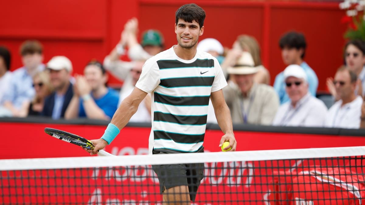 ATP in London: Carlos Alcaraz - Jiri Lehecka. Live coverage and live results