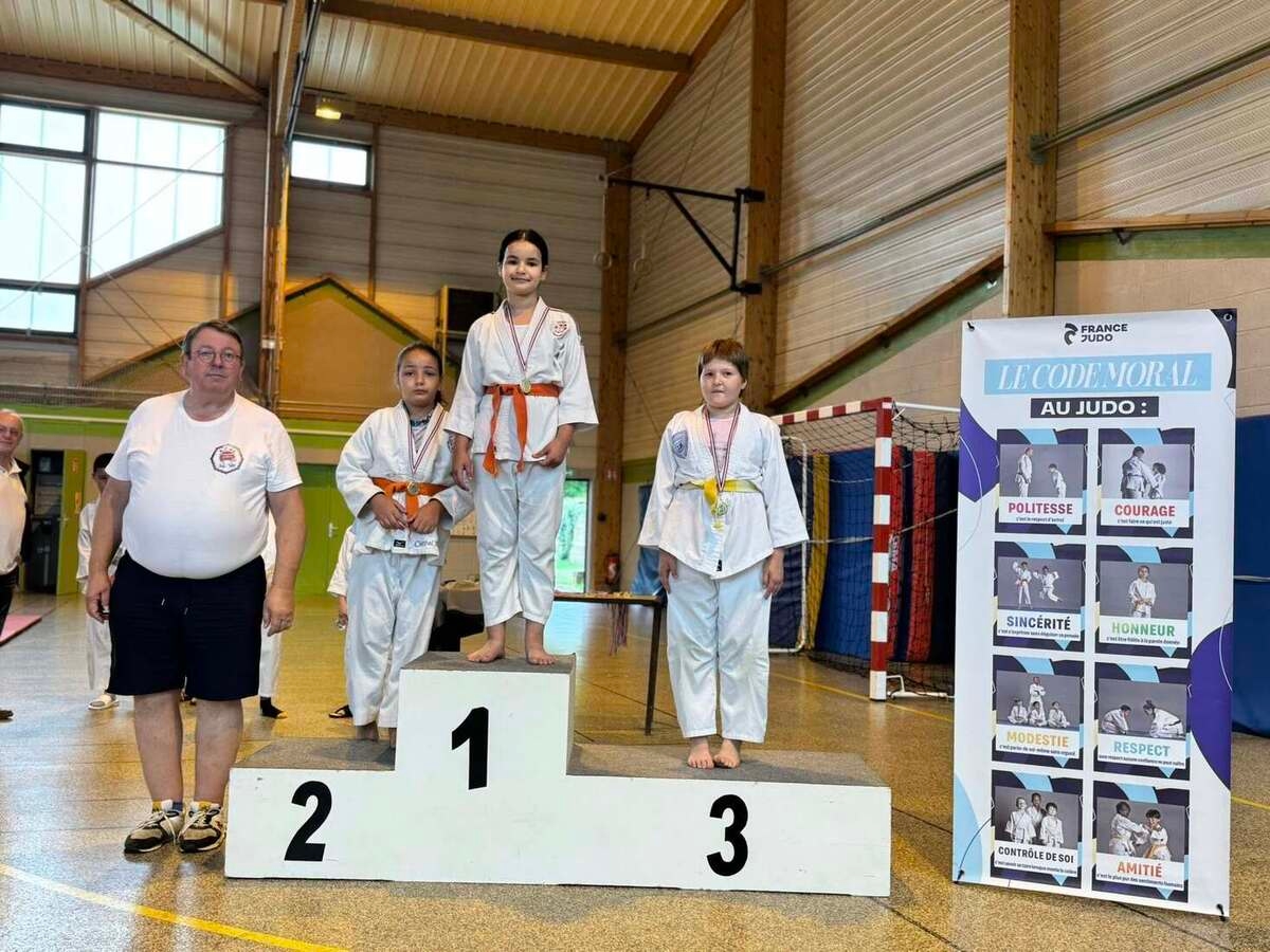 Sesenta jóvenes judokas se reunieron en La Noue