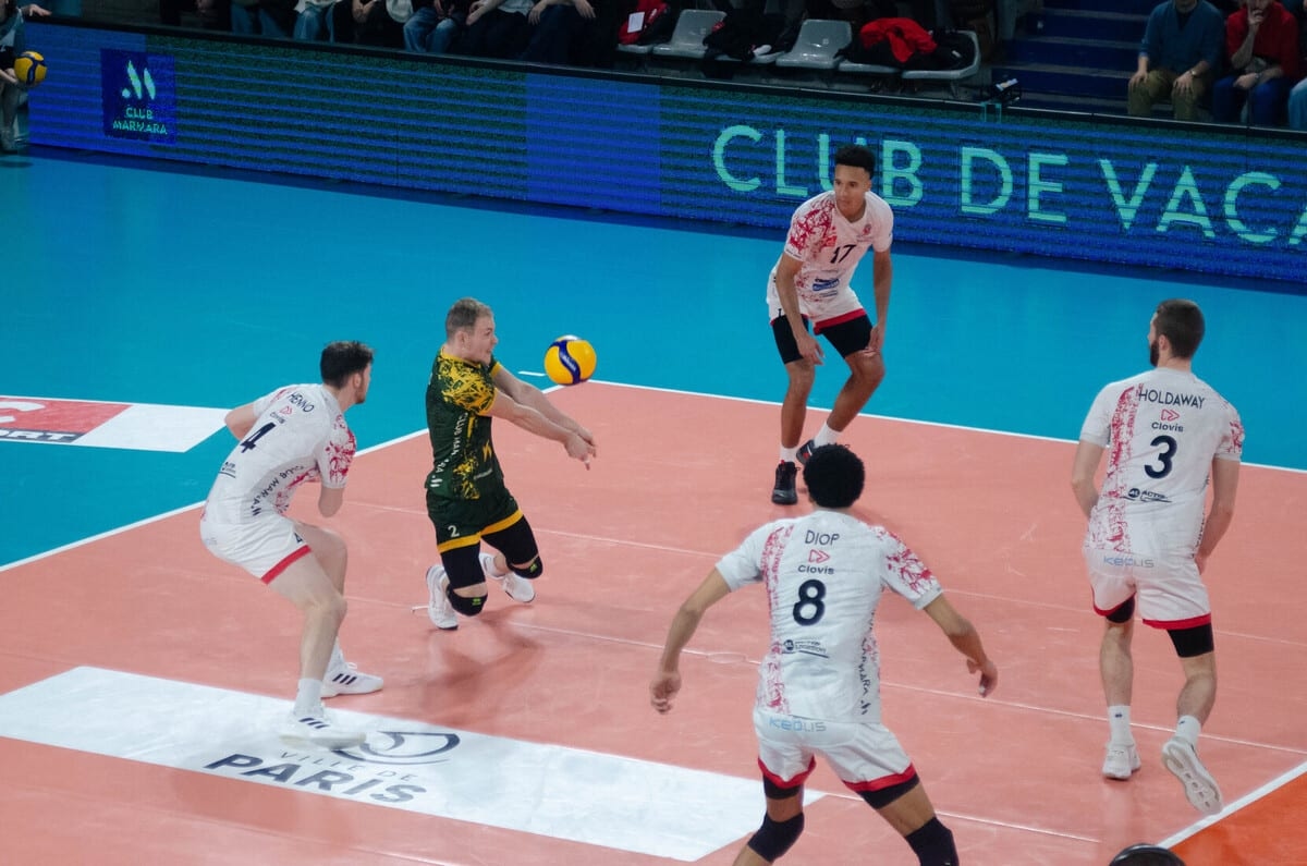 Chaumont VB 52 libero Théo Durand está subiendo en la clasificación