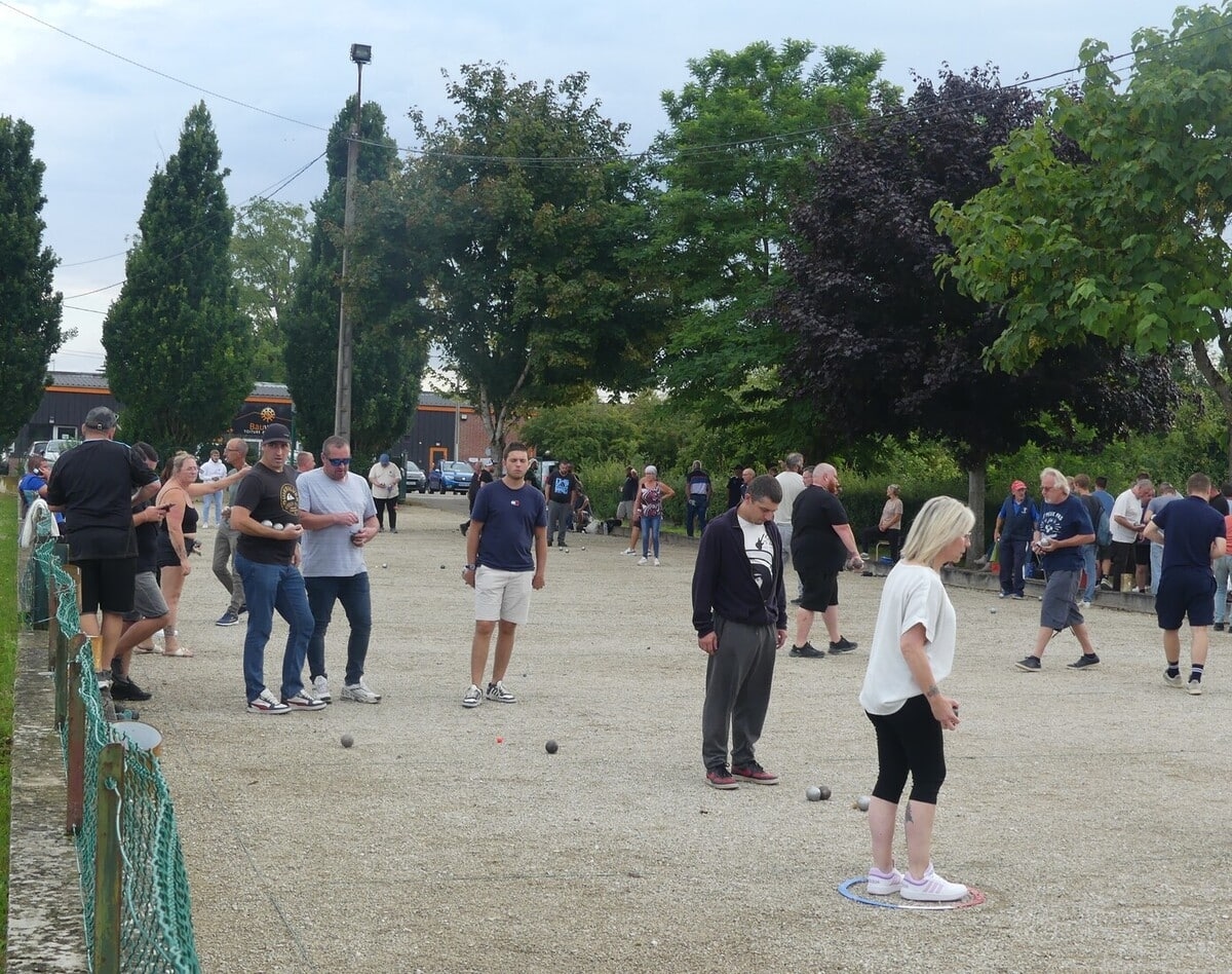 Pétanque: 94 players in the night competition
