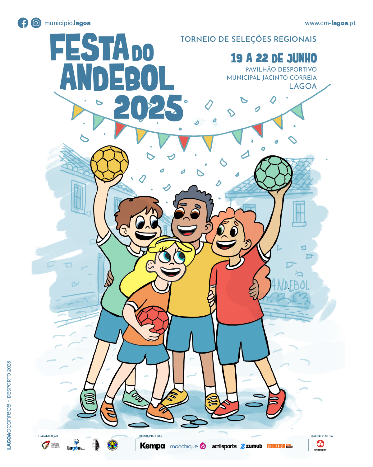 Lagoa acoge el Festival de Balonmano