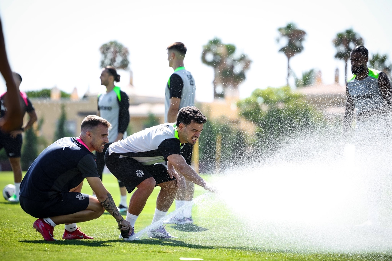 Pedro Gonçalves and Esgaio absent from Sporting's second training session in Lagos