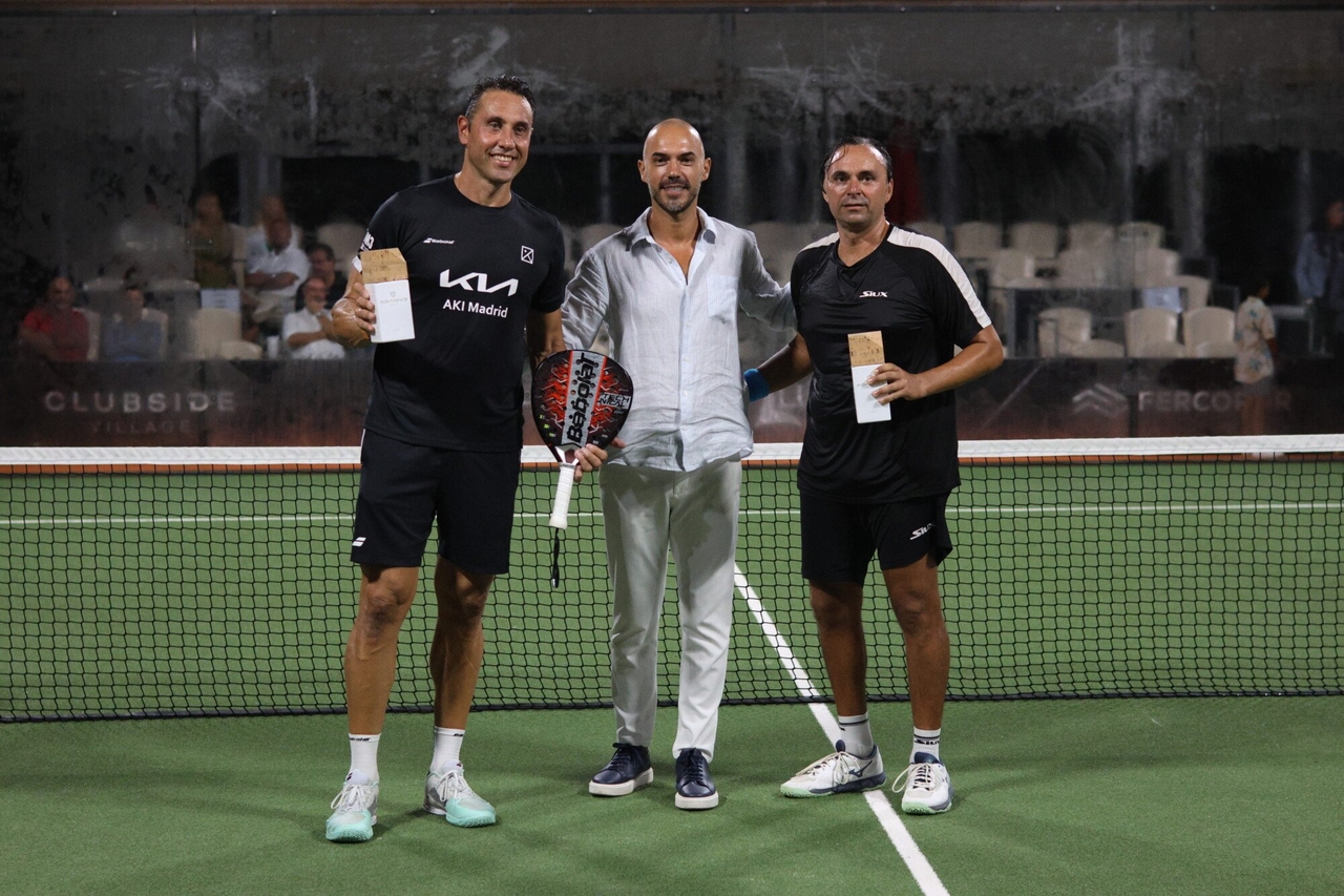 Fernando Belasteguin en Chico Gomes zijn padelkampioenen in Vilamoura