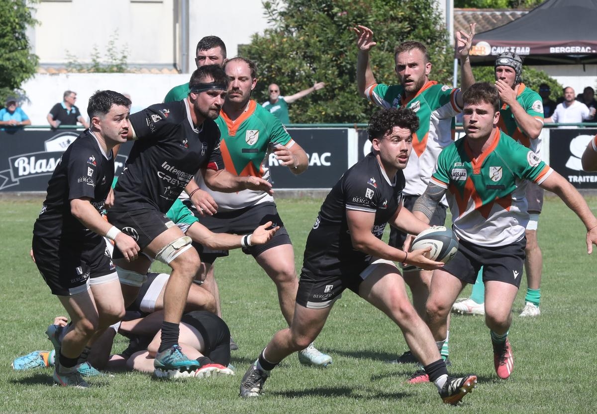 Rugby (Federal 2): ​​Bergerac zwei Spiele vom Aufstieg entfernt