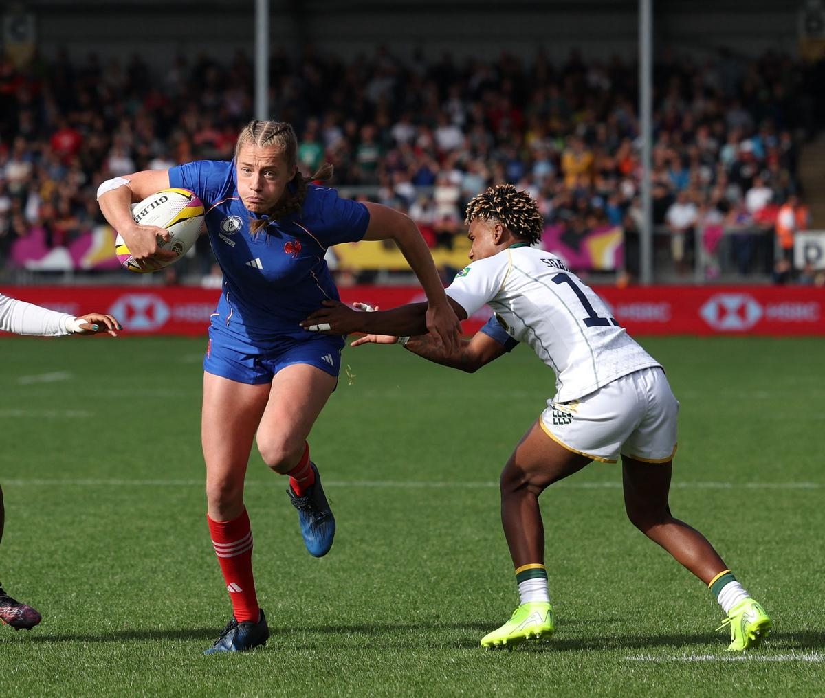 Copa do Mundo de Rúgbi: Les Bleues devem "mandar uma mensagem" contra a África do Sul