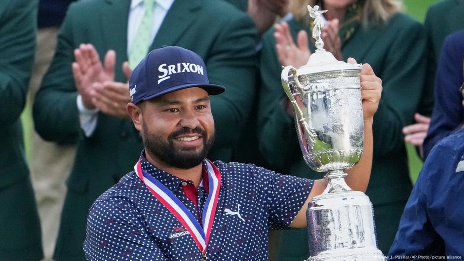 Golf: J.J. Spaun aus den USA gewinnt US Open
