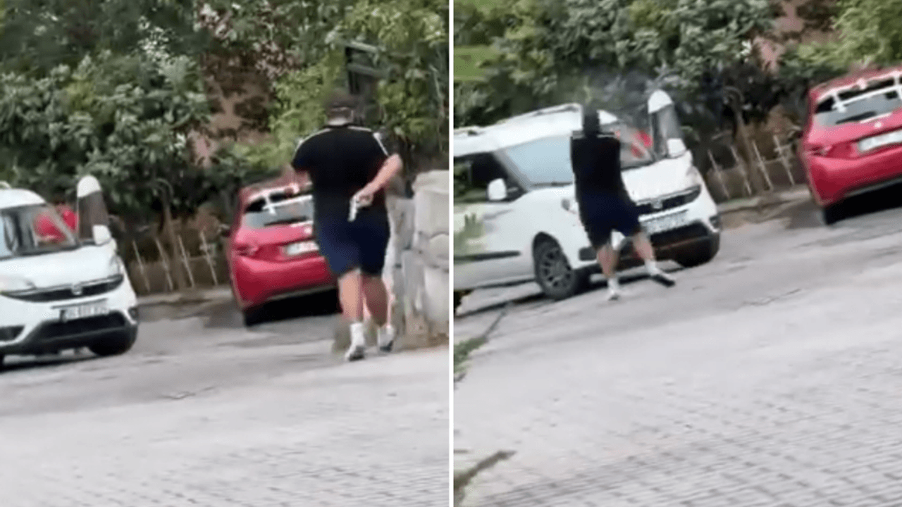 Mord am helllichten Tag! Er versteckte seine Waffe und näherte sich dem Fahrzeug so