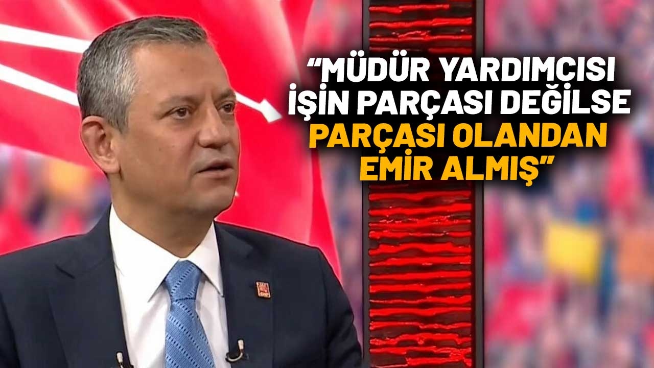 Özgür Özels Behauptung eines „Angriffs“: Ich bin so sicher wie mein Name, es geschah auf Anweisung