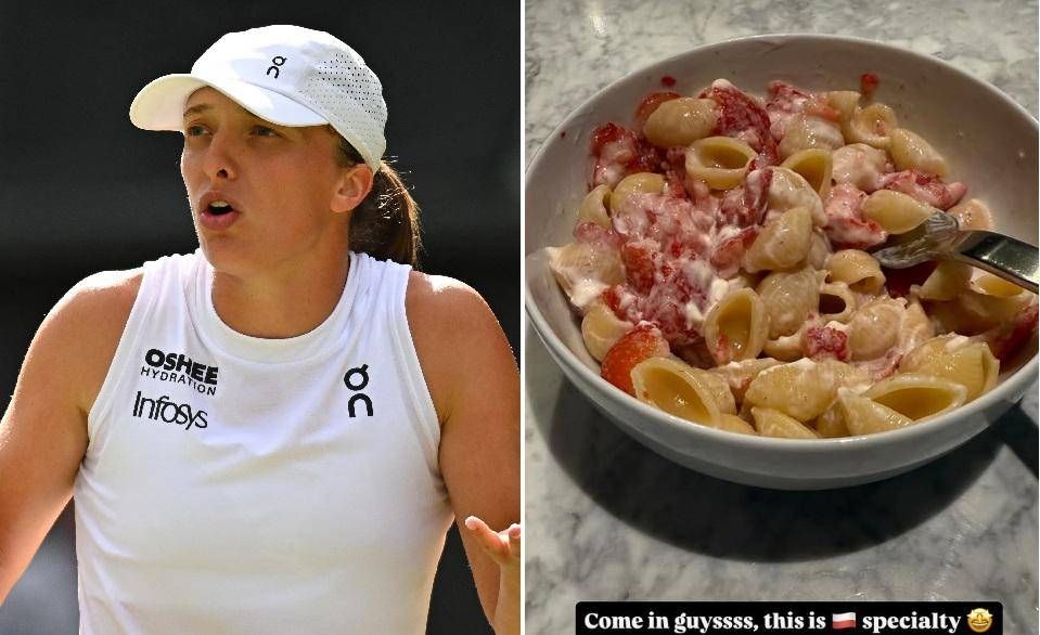 Wimbledon, Iga Swiatek and the nightmare kitchen: "I love pasta and strawberries"