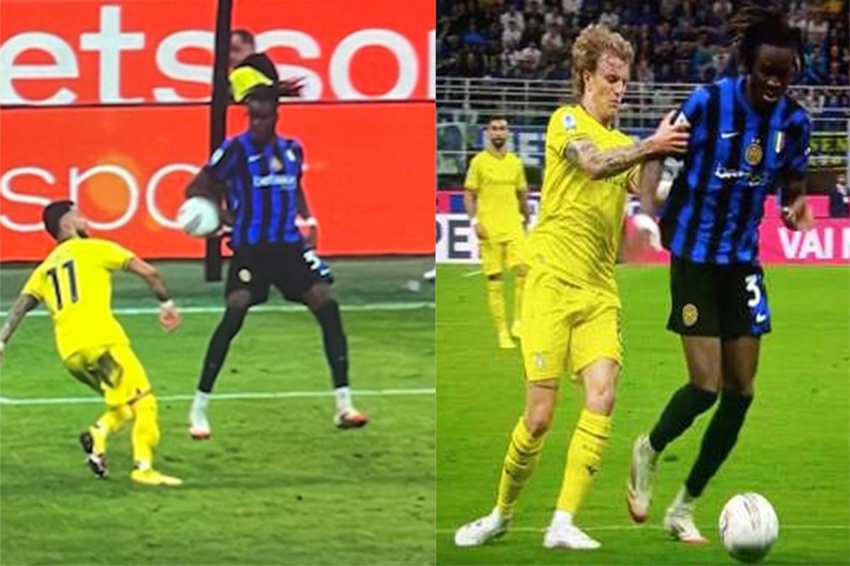 Tormenta en el Inter-Lazio, del penalti de Bisseck al penalti no pitado a los nerazzurri - El veredicto de la repetición en vídeo