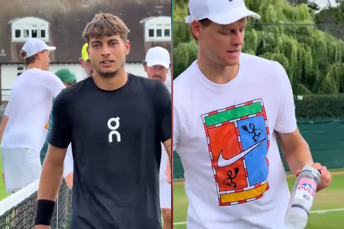 Wimbledon, Cobolli exhausted after training with Sinner: "It's finally over, I was dying"
