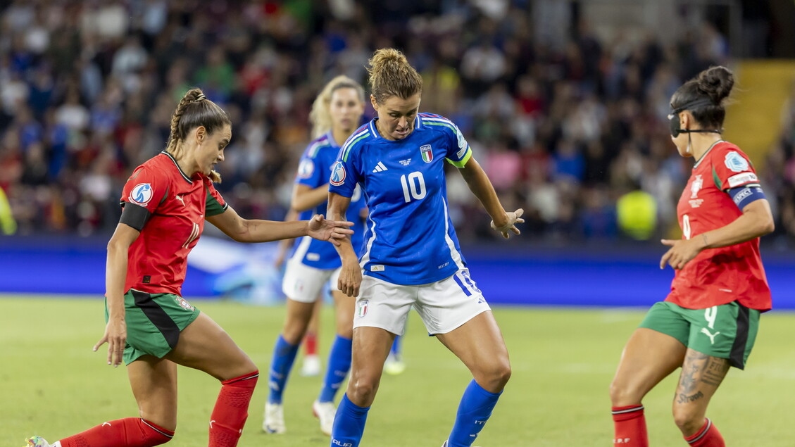 Euro Women: Italy-Portugal 1-1