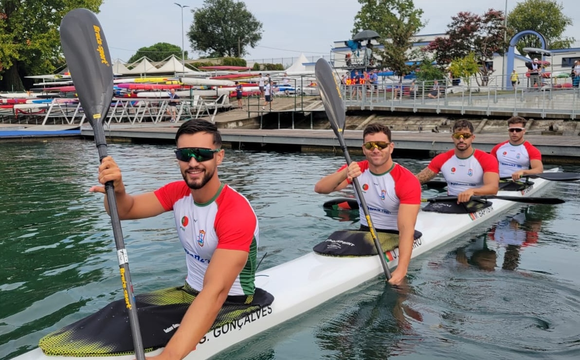 National canoeing duo crowned world champions in K4 500m in Italy
